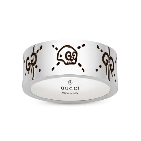 gucci ghost band ring|Gucci ghost ring sale.